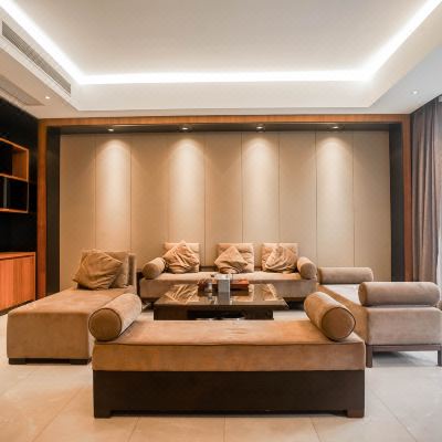 豪华八房双拼别墅 | 8个私家天然温泉+KTV烧烤