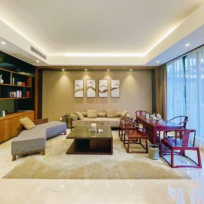 豪华四房别墅 | 4个私家天然温泉+KTV烧烤