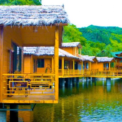 水上独栋民宿三人家庭房