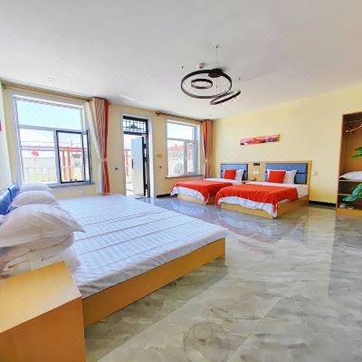 四时-小院（五人聚会超大床）