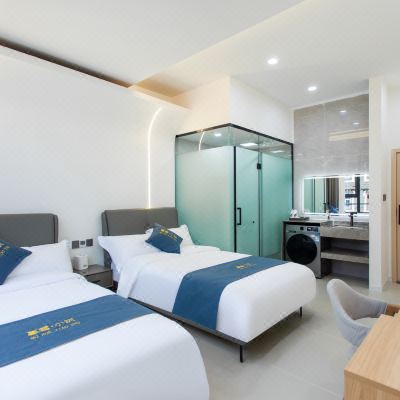 暖阳.双床房(洗衣机+地暖+加湿器）