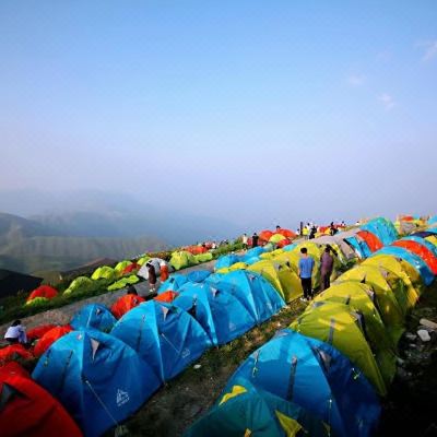 双人帐篷金顶区域