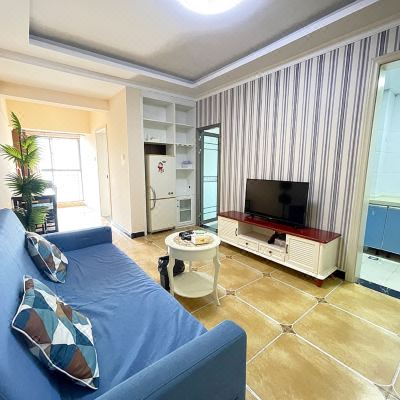 城景海洋风大床房4-1512