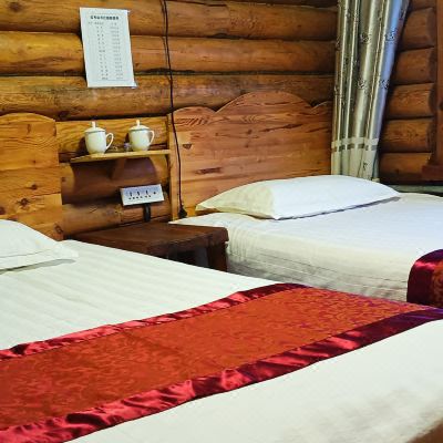 木刻楞标准双床房（供暖）