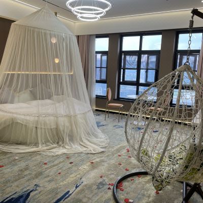 浪漫满屋圆床房