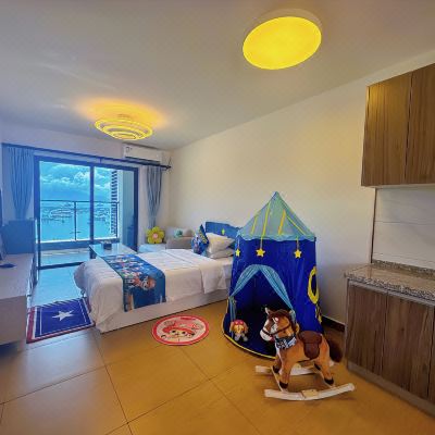 夕阳180度全海景大二室一厅(超大无遮挡直面看海）