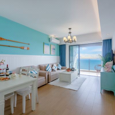 观海轩一线海景两房一厅3703（可做饭）