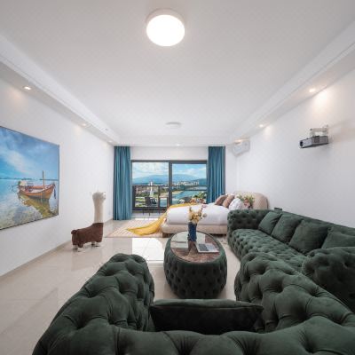 星光夜景望江大床房