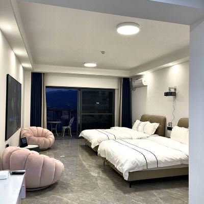 智能江景双床房