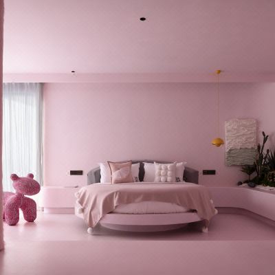 又见.粉红少女房