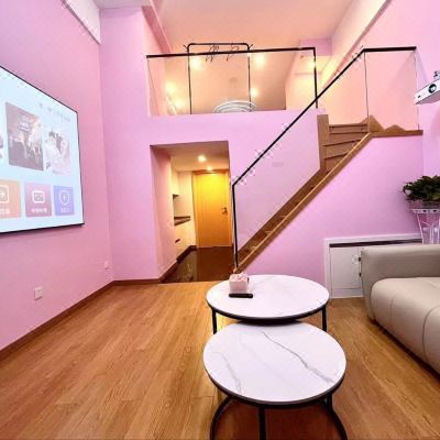 天沐|巨幕投影Loft大床房