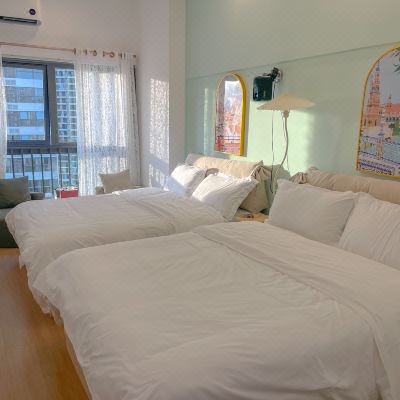 潮悦-双床电影房