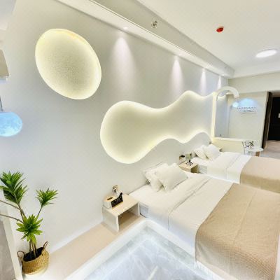 高层双床房（告庄全景+湄公河江景+投影）