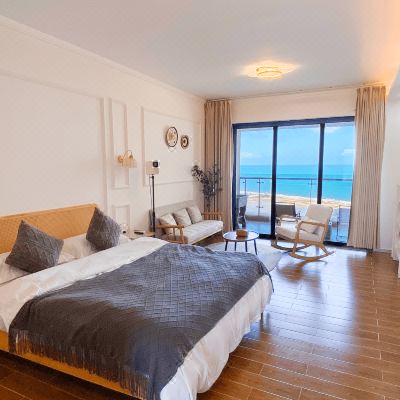 当夏-日出海景投影大床房