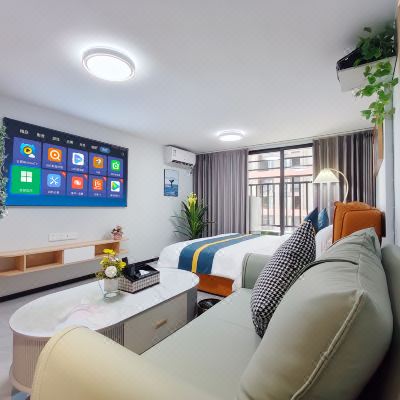 豪华巨幕影院大床房