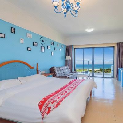 无遮挡一线海景大床房（180度观海日出阳台）