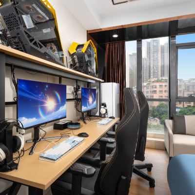 出神入化-高配双床房[技嘉4070显卡+AOC2K170HZ高刷电竞屏+千兆网络+特权]