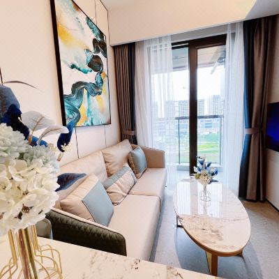 克莱茵蓝阳台江景1房1厅