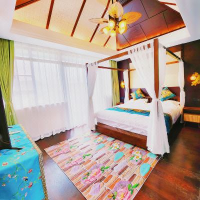 独享山景双卧大床独栋别墅