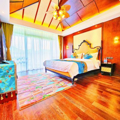 独享夕阳山景独栋豪华三卧大床房