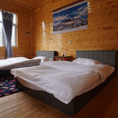 木屋一室一厅房+氧气枕头