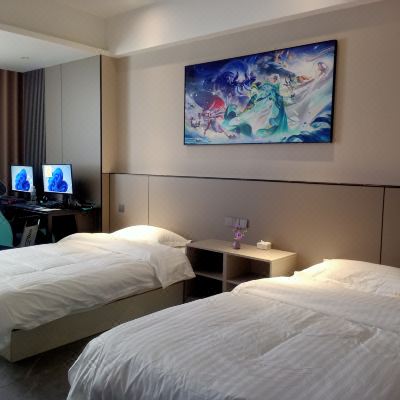 轻奢电竞双床房