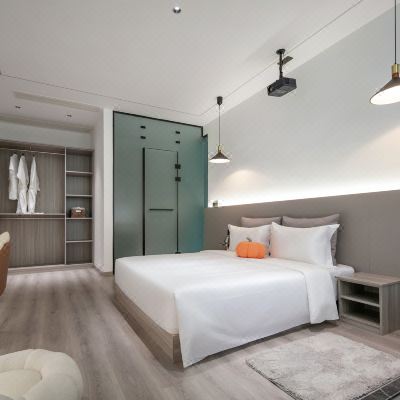 双子202·山景投影大床房