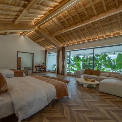 山景城景夜景庭院观景豪华套房