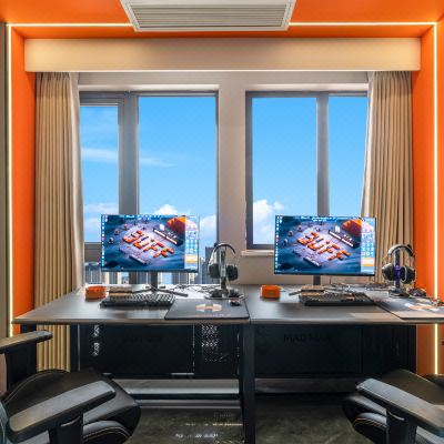 双核互动双人间[4070+2K240HZ+i713700K、KF]+酒店提供洗衣机