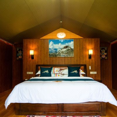 韩式豪华大床房·独栋小木屋+加湿器+智能客控