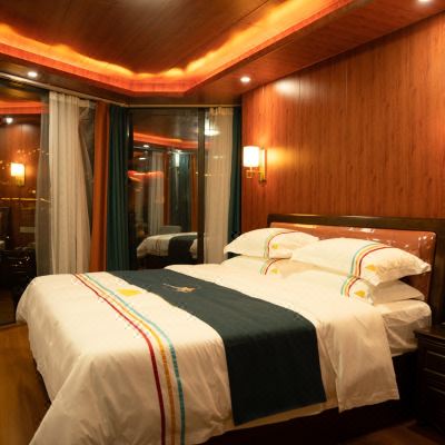 央拉野奢主题大床房·独栋小木屋+加湿器+智能客控