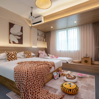 景观投影家庭房