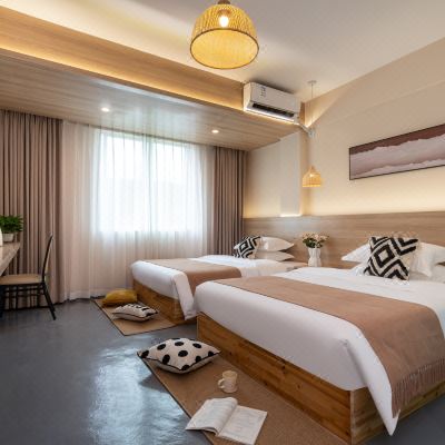 阳光景观双床房