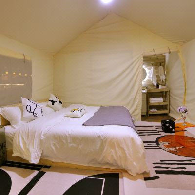 高级大床3号万物生息ins风野奢帐篷