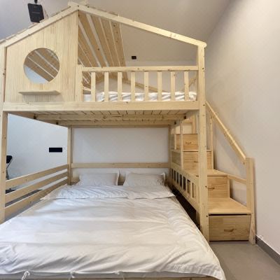 贰月亲子上下床房