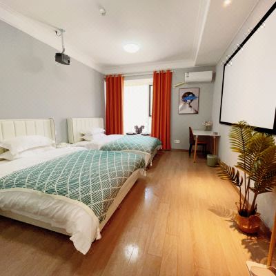 稻田·豪华家庭双床房