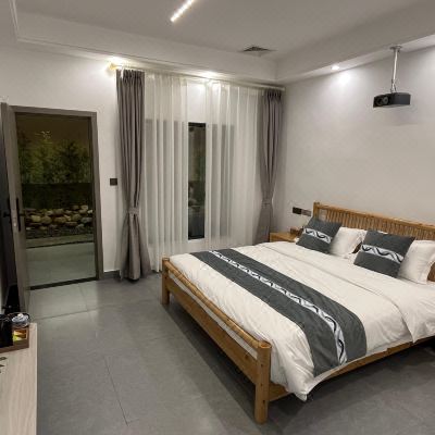 庭苑·院景投影大床房