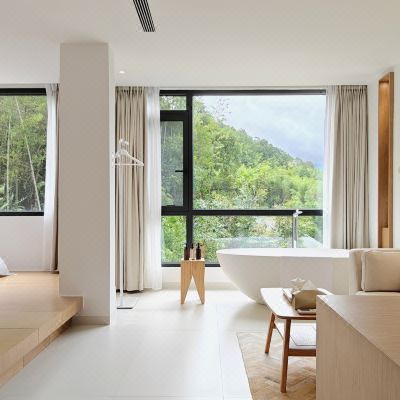 风越满竹·观山家庭房