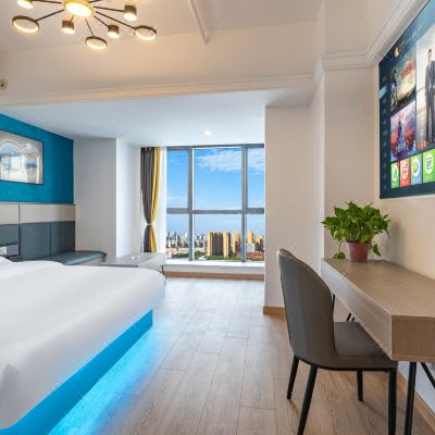 雅致轻奢大床房（巨幕VIP影视）