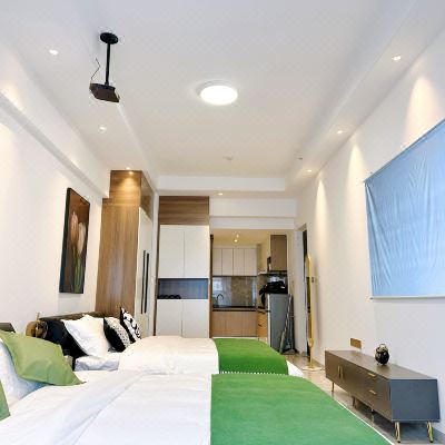 云翼·江景投影双床房