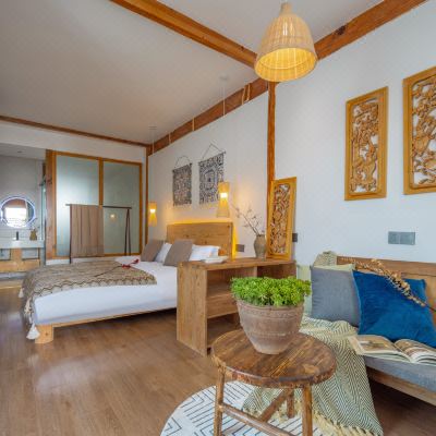 顺・温馨园景大床房