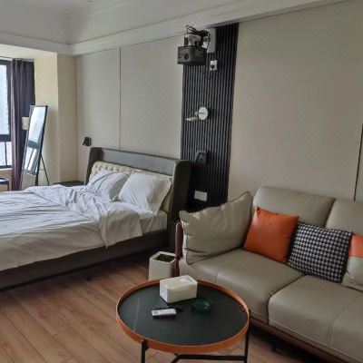 美式巨幕投影大床房