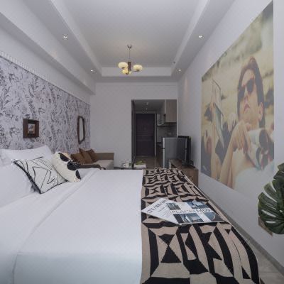 夏犹清-特惠大床房（戴森吹风+洗衣机+冰箱）