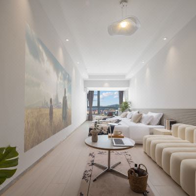 昔言·私语投影双床房（戴森吹风机+洗衣机+冰箱）