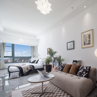 眠风·江景投影大床房（戴森吹风机+洗衣机+冰箱）