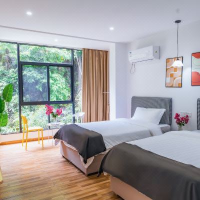 豪华亲子阳台双床房