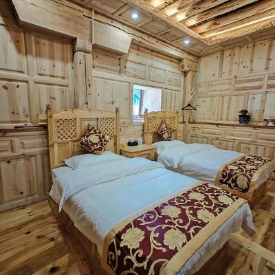 豪华园景双床房