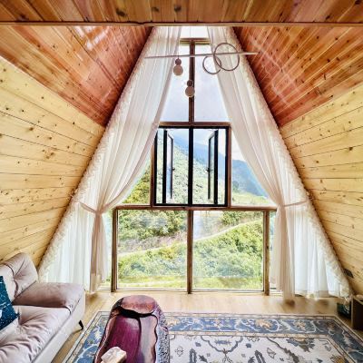 冀野丨独栋轻奢木屋（提供地暖+可烧烤）