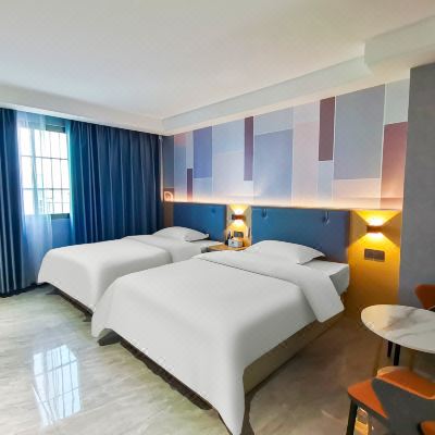 云成双床房（酒店提供自助洗衣机）