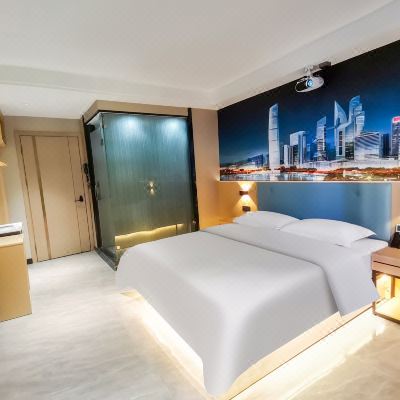 云舒影院房（酒店提供自助洗衣机）